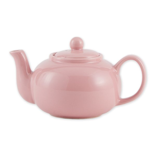 Rsvp International 16oz Stoneware Teapot, Pink CHAI-16PK